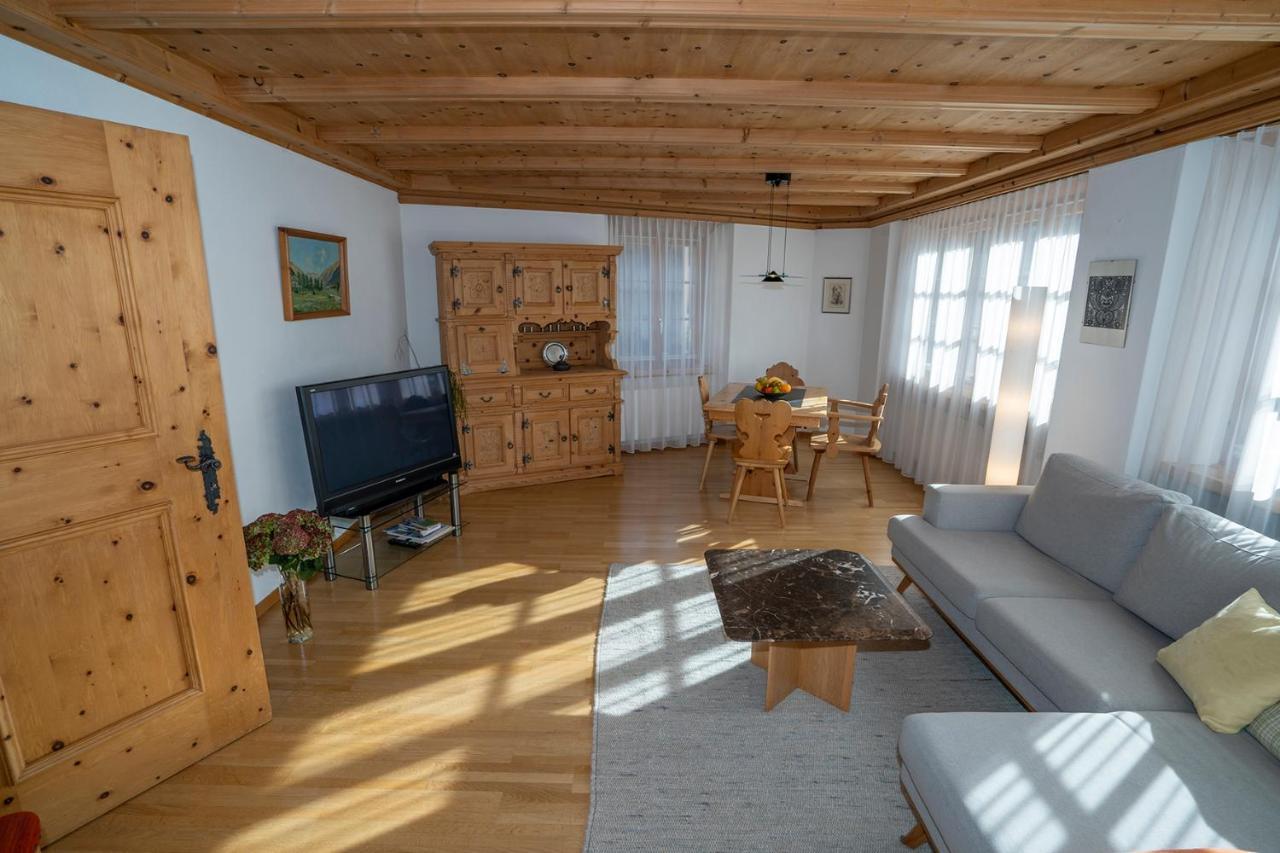 Chasa Nogler - Ferienwohnung Ramosch Dış mekan fotoğraf