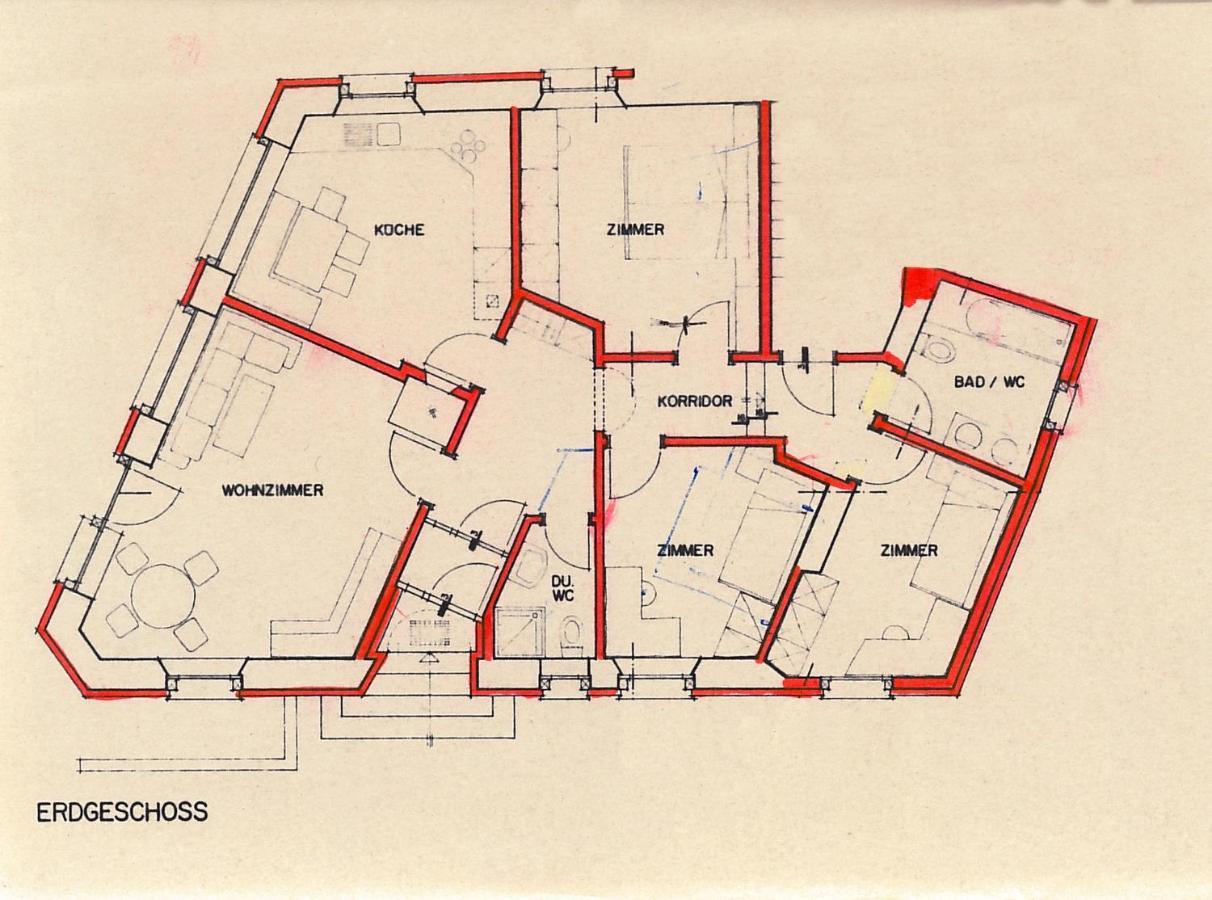 Chasa Nogler - Ferienwohnung Ramosch Dış mekan fotoğraf
